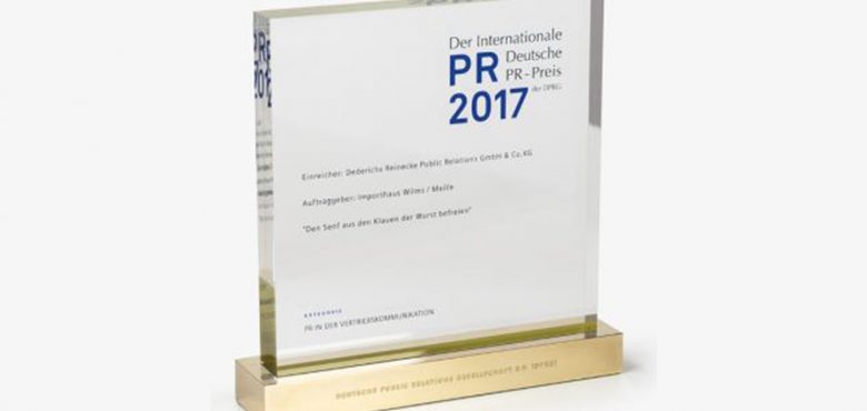 DRP gewinnt den Internationalen Deutschen PR Preis 2017